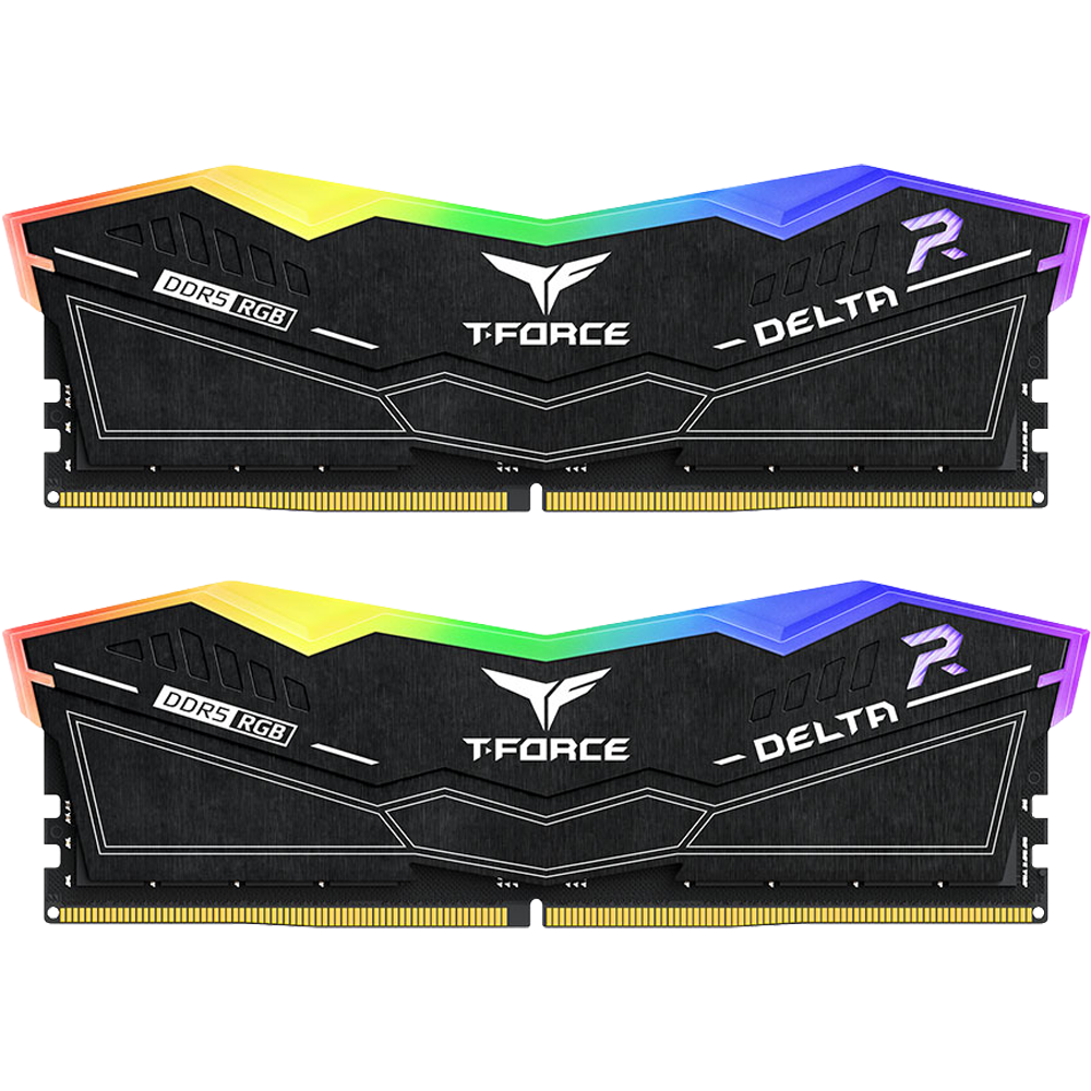 Team T-Force Delta RGB 64GB Kit (2 x 32GB), DDR5, 6400MHz (PC5
